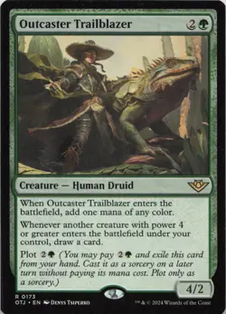 Outcaster Trailblazer R Outlaws of Thunder Junction 173 LP MTG - Image 1
