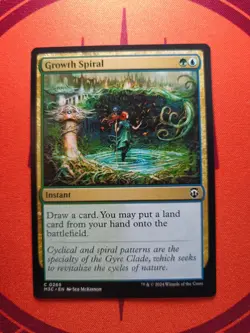 Growth Spiral (NM) MTG Discount: 5+ Magic Singles - Image 1