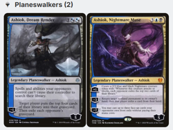 Umbris, Fear Manifest NIGHTMARE HORROR EXILE MILL Magic Custom Commander Deck - Image 3