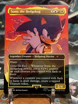 MTG | Sonic the Hedgehog [Secret Lair Sonic] Non-Foil - Image 1