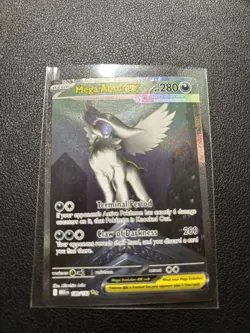 Pokemon TCG Mega Evolution Mega Absol EX SIR 180/132 NM Near Mint - Image 1