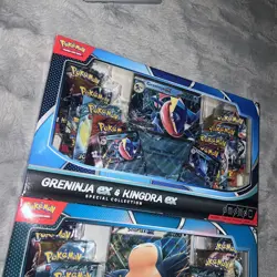 Pokemon Snorlax Ex & Blissey Ex + Greninja Ex Kingdra Ex Special Collections NEW - Image 3