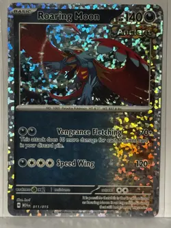 Roaring Moon Holo 011/015 McDonald's Promos 2024 NM Pokemon Fast Ship - Image 1