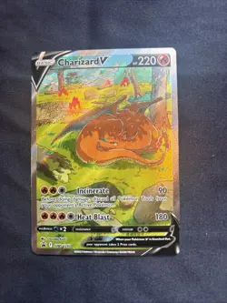 Pokemon TCG Charizard V SWSH Black Star Promos Holo Card SWSH260 NM - Image 1