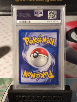 POKEMON EX EMERALD KYOGRE HOLO #6 PSA 8 2005 HUGE SWIRL - Image 2