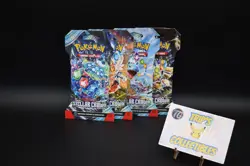 Pokemon TCG: Stellar Crown - COMPLETE ART SET - 4 Sleeved Booster Packs - Image 1