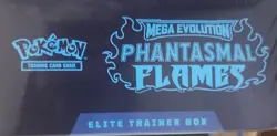 Pokemon TCG Mega Evolution Phantasmal Flames Elite Trainer Box Charizard - Image 2