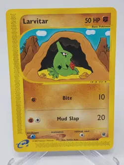 Pokemon Larvitar 116/165 Expedition NM - Image 1