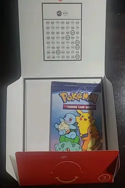 2021 McDonald’s 25th Anniversary Pokemon Promo Pack - Toy 3 - Blue Set - Image 3