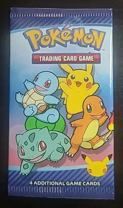 2021 McDonald’s 25th Anniversary Pokemon Promo Pack - Toy 3 - Blue Set - Image 5