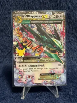 M Rayquaza EX 76/108 Pokemon Celebrations: Classic Collection Holo NM - Image 1
