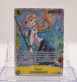 One Piece Nami EB03-053 SR Heroines Edition English Foil - Image 1