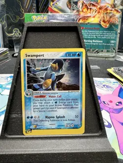Swampert 13/109 Ruby and Sapphire Holo Pokemon TCG NM Very Clean Mint - Image 1