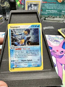 Swampert 13/109 Ruby and Sapphire Holo Pokemon TCG NM Very Clean Mint - Image 3