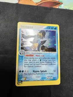 Swampert 13/109 Ruby and Sapphire Holo Pokemon TCG NM Very Clean Mint - Image 5