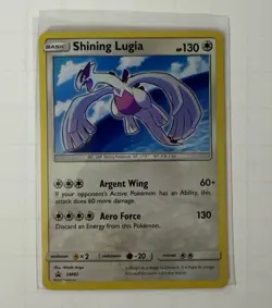 Pokemon Card TCG Shining Lugia Sun & Moon SM82 Black Star Promo Excellent - Image 1