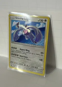 Pokemon Card TCG Shining Lugia Sun & Moon SM82 Black Star Promo Excellent - Image 3