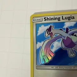 Pokemon Card TCG Shining Lugia Sun & Moon SM82 Black Star Promo Excellent - Image 4