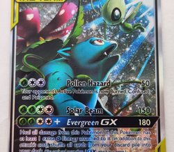 2019 Pokemon Sun & Moon Black Star Promo #SM167 Celebi & Venusaur Tag Team GX FA - Image 4