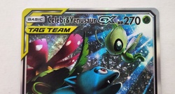 2019 Pokemon Sun & Moon Black Star Promo #SM167 Celebi & Venusaur Tag Team GX FA - Image 5