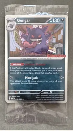 POKEMON GAMESTOP GENGAR PROMO CARD 050/088 English 2026 - Sealed! - Image 1