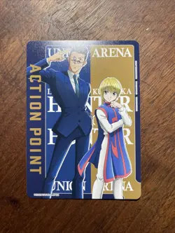 Union Arena Card Kurapika & Leorio AP Rare Action Point HUNTER × HUNTER English - Image 1