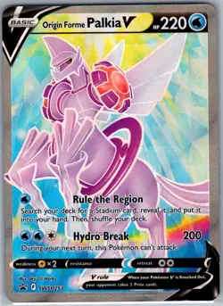 Origin Forme Palkia V SWSH253 Sword & Shield Promo Cards - Pokemon Card - NM - Image 1