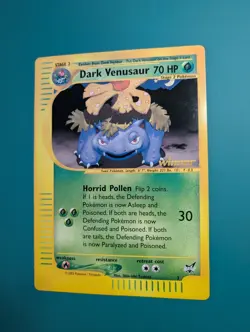 Pokemon Card 2003 Jumbo Best Of Game Winner Promo Dark Venusaur 7 - Image 2