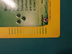 Pokemon Card 2003 Jumbo Best Of Game Winner Promo Dark Venusaur 7 - Image 5