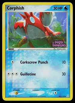 Pokemon Card - Corphish Holon Phantoms 62/110 Reverse Holo Stamped - Image 1