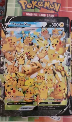 Pikachu V-Union SWSH141 Holo and Individual Promo Cards - Image 3