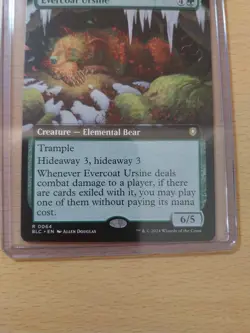 Evercoat Ursine Rare, Bloomburrow Commander #064, MTG Magic The Gathering - Image 2