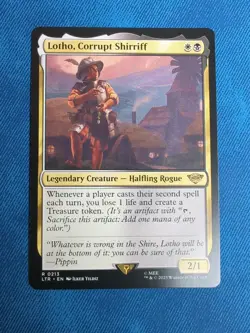MTG Lotho, Corrupt Shirriff - 213 / English / Near Mint - Image 1
