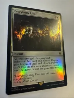 Everybody Lives! Universes Beyond: Doctor Who Foil - Image 2