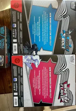 Pokemon TVG:Scarlet &Violet Black bolt elite Trainer Box Plus Binders - Image 2