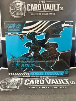 Pokemon Scarlet & Violet Black Bolt Elite Trainer Box ETB Sealed - Image 1