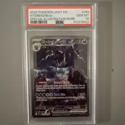 Pokemon TCG Hydreigon EX 169/086 White Flare Special Illustration Rare PSA 10 - Image 1