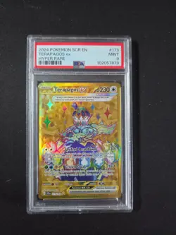 2024 Pokemon Terapagos Ex Stellar Crown #173 PSA 9 - Image 1