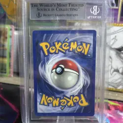 Pokemon Squirtle Base Set Shadowless 63/102 Beckett 8.5 1999 English - Image 4