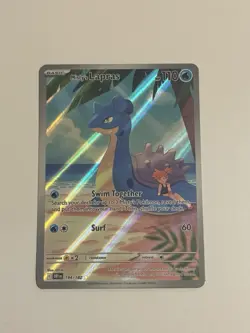 Pokemon Misty's Lapras 194/182 Destined Rivals Illustration Rare Holo - Image 1