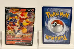 Infernape V SWSH252 NEAR MINT Sword & Shield Promo Holo Pokemon - Image 1