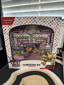 Pokemon Scarlet & Violet 151 Alakazam Ex Collection Box Qty Avail - Image 1