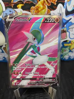 Gallade V 181/196 - Lost Origin - Pokemon TCG - NM - Image 1