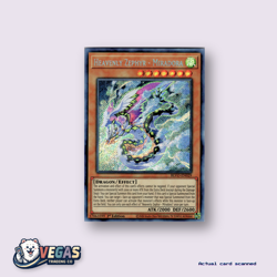Yu-Gi-Oh! 1st Edition Heavenly Zephyr Miradora Starlight Holo Rare BLVO-EN029 NM - Image 1