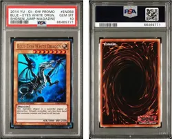 2014 Yugioh | Blue-Eyes White Dragon JUMP-EN068 | PSA 10 GEM MINT - Image 2
