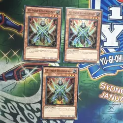 Yugioh! XX-Saber Emmersblade HASE-EN001 x3 Playset Super Rare Limited Ed NM - Image 1