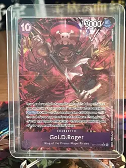 Gold Roger Alt Art OP13-064 Carrying On His Will One Piece TCG - Image 3