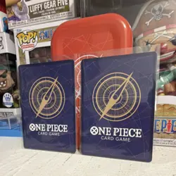 Roronoa Zoro EB04-007(Red) & OP15-113(Yellow) SR Lot of 2 One Piece TCG English - Image 2