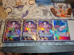 One Piece OP15-118 Enel SEC x3 & SEC Parallel Alt Art x1 Bundle Pack Fresh NM - Image 1