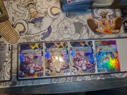 One Piece OP15-118 Enel SEC x3 & SEC Parallel Alt Art x1 Bundle Pack Fresh NM - Image 2